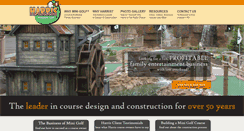 Desktop Screenshot of harrisminigolf.com